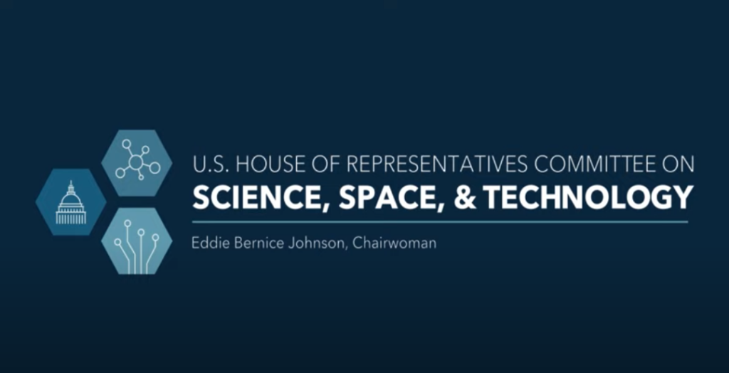 Logo of the House Committee on Science Space and Technology